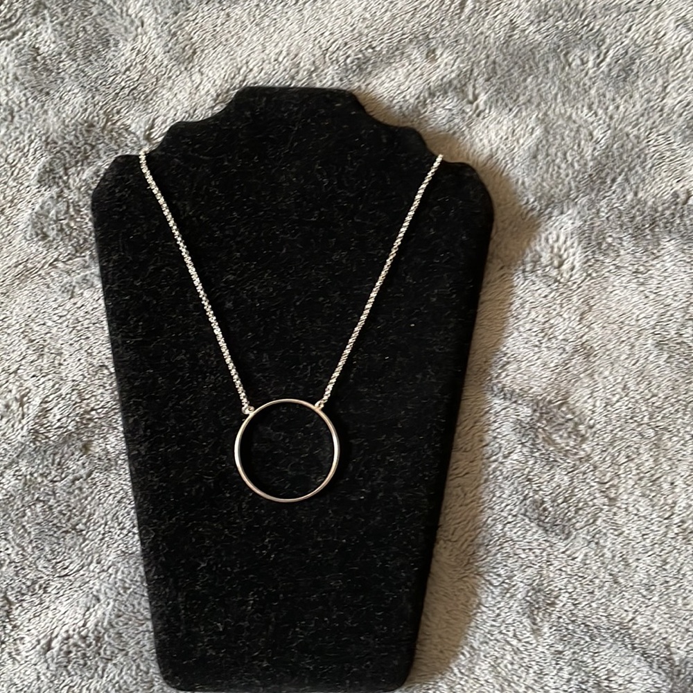 JEWELRY SALE bundle 2 for 15 🎉 LeLe Sadoughi silver tone circle necklace